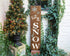 Christmas Stencils for Painting on Wood - Vertical Merry Christmas and Let it Snow Sign - Large Christmas Stencils for Crafts Reusable - Pefect si...