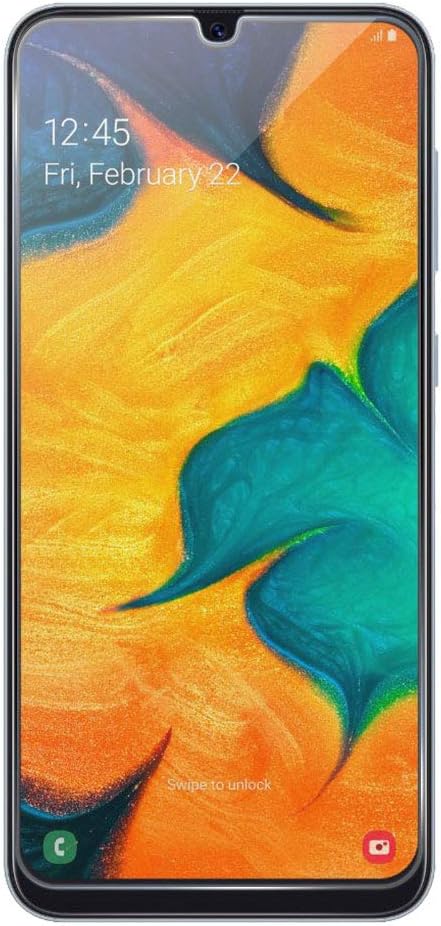 CENTAURUS Galaxy A20 2019 Screen Protector, (3 Pack) Anti-Fingerprint Anti-Scratch 9H Hardness Tempered Glass Protective Film Compatible with Sams...