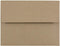 JAM PAPER A2 Premium Invitation Envelopes - 4 3/8 x 5 3/4 - Brown Kraft Paper Bag - 50/Pack...