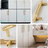 2 Pcs Cabinet Handles Gold Drawer Handles Pulls Kitchen Drawer Handles Furniture Handles for Kitchen Cupboards Chest of Drawers...