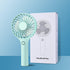 Ambandier Portable Handheld Fan, 3 Speeds Mini Portable Fan, Powerful Wind Hand Fan with Large Battery, Battery Operated Small Personal Fan for In...