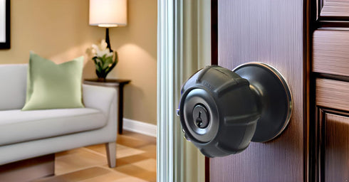 Enjoy Cover - Silicone Door knob Grips Maximum Grip Nonslip Arthritis & Senior Living Aids Grippy Easy Open Fits All Door Knob Universal Size Deco...