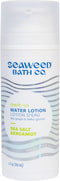 Seaweed Bath Co. Melt-In Water Lotion, Sea Salt Bergamot Scent, 4 Ounce, Sustainably Harvested Seaweed, Sea Grape, Beta-Glucan...