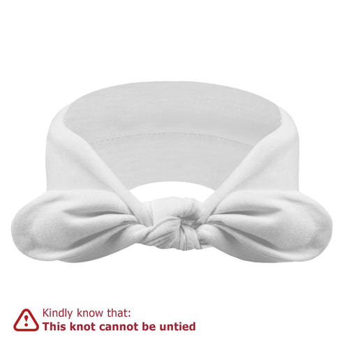 DRESHOW 4 Pack Headbands for Women Bow Knotted Hair Band Facial Cloth Rabbit Ears Running Sport Elastic Hair Wrap...
