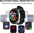Smart Watch Smartwatch 2.02" Large Display, Fitness Call Music Password Lock Screen Waterproof, Smart Watches Mens Women for Android iOS...