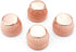 Gifbera Mini Rose Gold Foil Cupcake Liners Metallic Baking Cups, 300-Count...