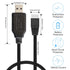 KBT KEEP BETTER TECH 2Pack 7.4V RC Car Battery USB Charger Cable, 500mA Charging Speed with LED Indicator Light Compatible XH-3P Connector,Power A...
