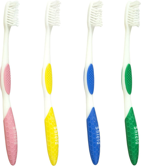 Toothbrush Anti-BAC, Keeps The Filament Surface Clean (Expert Care - Soft Bristles) Adult - 4 Count (Pack of 1)...