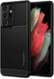 Spigen Rugged Armor Designed for Galaxy S21 Ultra Case (2021) - Matte Black...