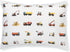 100% Cotton Toddler Pillowcase by ADDISON BELLE - Fits Both 13"x18" and 14"x19" Pillows - Soft, Durable & Breathable (Construction Trucks)...