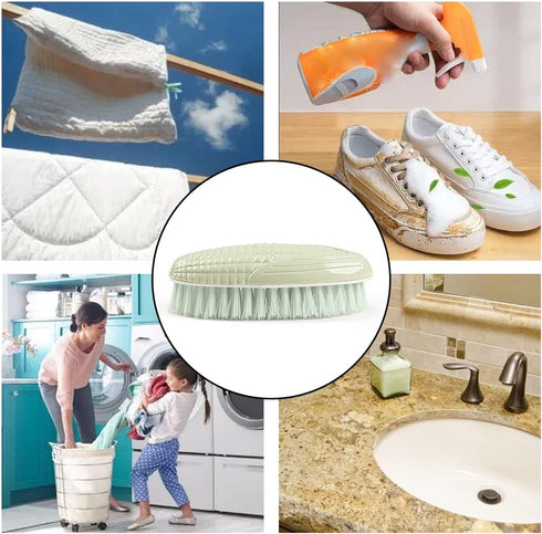 Cleaning Brush Soft Bristle Laundry Brush Multifunctional Cleaner Brush for Kitchen Bathroom Home Dormitory...