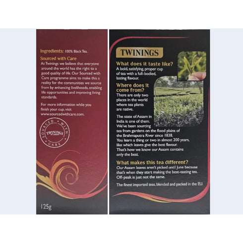 Twinings Assam Strong and Mighty 80 Tea Bags...