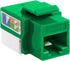 Cmple - RJ45 Keystone Jack 90 Degree Cat5e Keystone Jack Insert Punch Down RJ45 Connectors Female for Wall Plates, Patch Panels, Patch Cables, Eth...