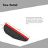 Pack-2 Car Rear View Mirror Rain Eyebrows, 6.8 Inches x 2.2 Inches Side Mirror Rain Guards, Automobile Mirror Protection Shields, Universal for Mo...