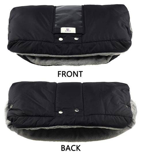 Fleece Stroller Hand Muff, BETITETO Winter Anti-Freeze Gloves for Baby Stroller Jogger Pram Water Resistant Warmer Gift for Parents and Caregivers...