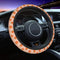 Delerain Peaches Steering Wheel Covers, Anti Slip Elasticity Car Accessories Steering Wheel Protector Universal 15 Inch for Women Man...
