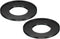 PATIKIL 43mm-77mm Metal Step Up Ring, 2 Pack Camera Lens Filter Adapter Ring Aluminum Filter Adapter Ring for Camera Lenses Hood, Black...