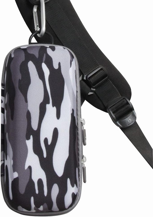 Hermitshell Hard Travel Case Fits JBL FLIP 5 / JBL FLIP 6 Waterproof Portable Bluetooth Speaker (Black Camouflage)...