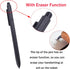 Stylus Pen Replacement for BOOX Note Air 3 C Pen with Eraser Function, EMR Stylus Pen for BOOX Go 10.3, EMR Digital Pen for BOOX Go Color 7 with 4...