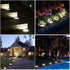 Solar Power Waterproof Stainless Steel Landscape 6 Color Changing LED Light Garden Light Pathway Light for Outdoor Lighting Auto On/Off...