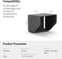 SmallRig Screen Hood Sun Hood Sunshade for Sony Alpha 7 IV / A7S III / A7C / A7CR / A7C II/ZV-E1 / ZV-E10 / ZV-1F / ZV-1 II/ZV-1 / FX3 Camera - 32...