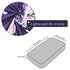 Purple flower Changing Pad Cover Diaper Changing Mat Cover Sheets for Newborn Girls Soft Breathable Nursery Changing Table Sheets...