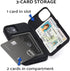 TORU CX PRO for iPhone 12 Mini Case Wallet | Protective Shockproof Heavy Duty Cover with Hidden Card Holder & Card Slot | Mirror & Wrist Strap Inc...
