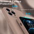 DEENAKIN Compatible with iPhone 12 Pro Case with Screen Protector,Enhance Camera Protection,Soft Silicone Gel Rubber Bumper Cover,Slim Fit Protect...