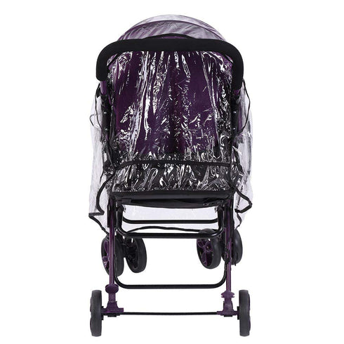 Baby Stroller Rain Cover, Transparent Weather Pushchair Protection Raincover Universal Waterproof Windproof for Pushchair Pram...
