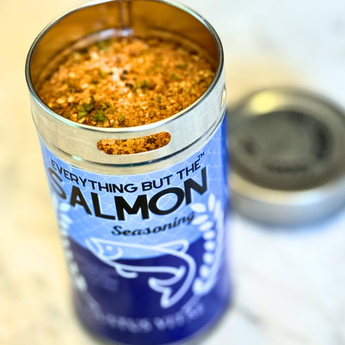 Everything But The Salmon Seasoning | Gourmet Seasoning | Artisanal Spice Blend | All Natural | Non GMO | Hand Crafted | Made In USA | 7.5 oz (213...