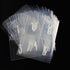 25pcs A5 Clear PP Pre-Numbered 100 Envelopes Money Saving Challenge 6 Ring Binder Inserts 2.5''x3.5'' White NO.1-100 Pouches Cash Stuffing Sleeves...