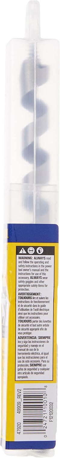Irwin Tools 49909 Industrial Tools I-100 9/16" Auger Bit...