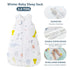 Mosebears Sleep Sack Baby Winter Wearable Blanket with 2-Way Zipper,2.5 TOG Cotton Sleep Sack Unisex (White Animal, 0-6 Months)...