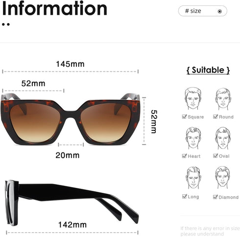 kimorn Sunglasses Womens and Men Trendy Retro Trendy Sun Glasses K1354...