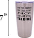 Rogue River Tactical Funny Travel Tumbler Mug - And Yet Despite the Look on My Face You Are Still Talking Mug, Sarcastic Work Gift for Boss, Manag...