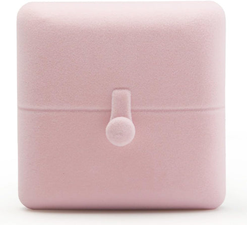 Oirlv Pink Velvet Jewelry Packaging Box Pendant Earrings Display Storage Case Pendant Gift Box...