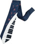Men's Saxophone Ties Formal 3.25 Inches Piano Music Notes Neckties...