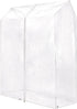 HANGERWORLD 4ft Clothes Garment Rack Cover for Open Closet Clear Showerproof COVER ONLY (48"x24"x65")...