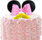 Handmade Mini Mouse Cake Topper Pink Bow /Ears/Shoes for Girl Birthday Party Cake Decorations, 5pcs...