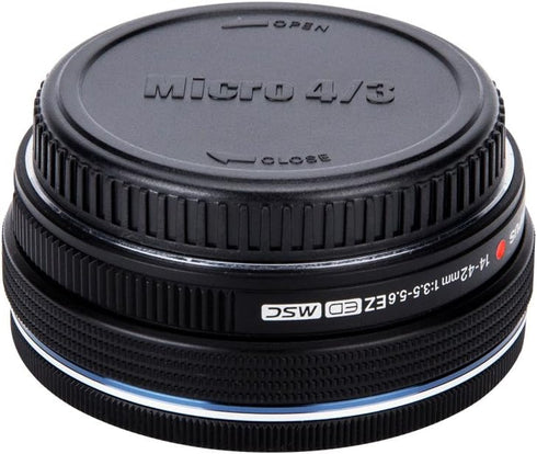 Camera Rear Lens Cap & Body Cap Cover for M4/3 MFT Mount on Olympus OM-5 OM-1 E-M10 Mark IV III E-M5 Mark III II E-M1 Mark III II E-PL9 E-PL8 Pana...