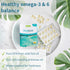 Vegepa Omega 3 Wild Fish Oil & Evening Primrose Oil Blend, 560 mg EPA Plus GLA, 60 Small Softgels...