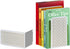 Acrimet Metal Bookends, Non-Skid Book Stand for Shelves, Heavy Duty Book Stopper, 6-7/8" H x 4" W x 4-1/2“ D, (White Bookend with Gold Design), 1 ...
