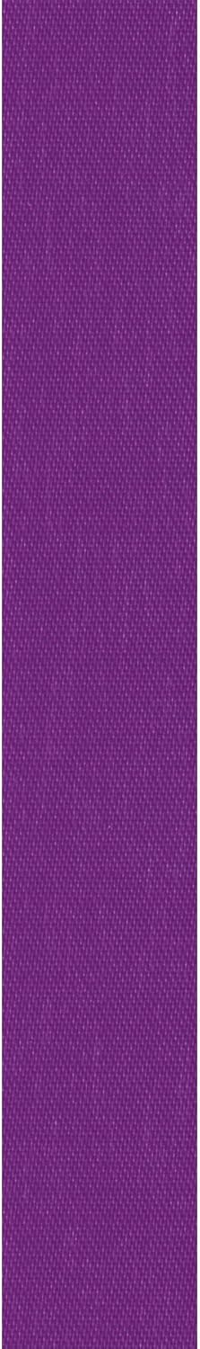 McGinley Mills 7/8" W Acetate Satin Ribbon, Purple, 100 Yard Spool...