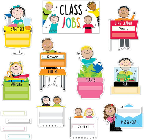 CTP Class Jobs Mini Bulletin Board Set for Classroom (Creative Teaching Press 10689)...
