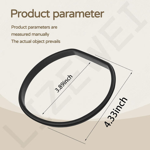 2 Pcs Replacement Gasket for Ryobi 18v Cordless Stick Vac PBLSV717 PCL720k PBLSV716K...