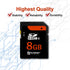 Synergy Digital 8GB, SDHC UHS-I Memory Cards - Class 10, U1, 20MB/s, 300 Series - Pack of 2...