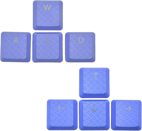 Texture Tactility Backlit Keycaps Replacement Suitable for Logitech G813/G815/G913/G915 TKL RGB Mechanical Gaming Keyboard (WASD+Arrow Keys) (Purp...