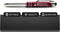 Merry Christmas Engraved Gift Pen with LED Light and Stylus Tip - Professional Corporate Business Gifts for Company Employees Staff and Clients......