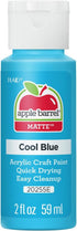 Apple Barrel Acrylic Paint in Assorted Colors (2 oz), 20255, Cool Blue...