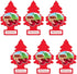 LITTLE TREES Car Air Freshener | Hanging Paper Tree for Home or Car | Wild Cherry | Pack of 6...